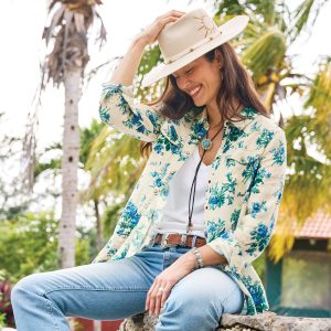 Willow Linen Floral Shirt